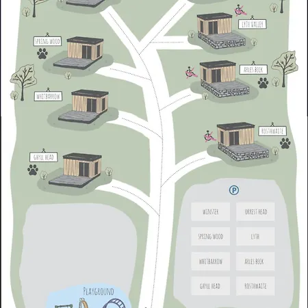 District Woodland Pods - Winster, Bowness-on-windermere *